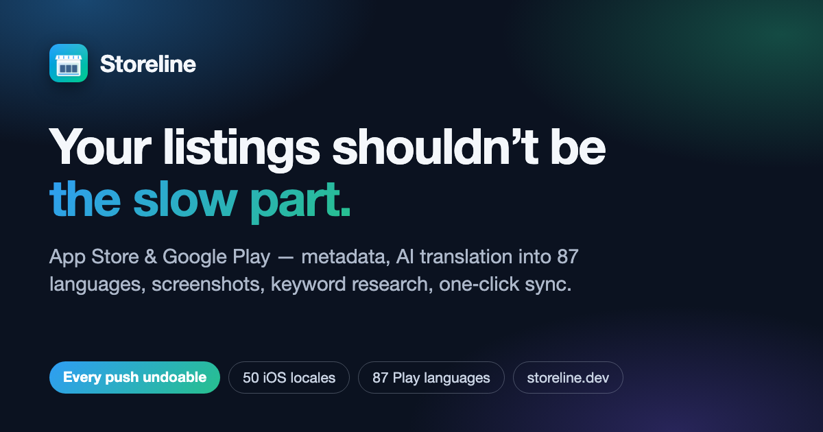 App Store & Google Play Listing Management
